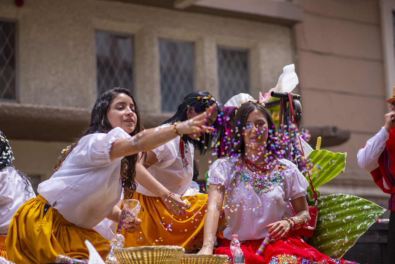 Cuenca festival celebration